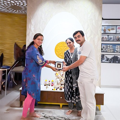 Happy home owner client