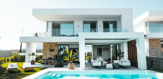Luxury villa exterior